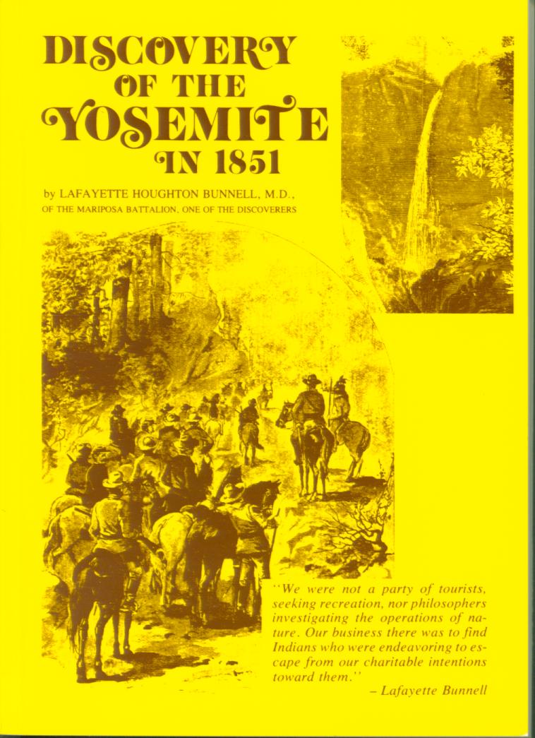 DISCOVERY OF THE YOSEMITE IN 1851. vist0021frontcover